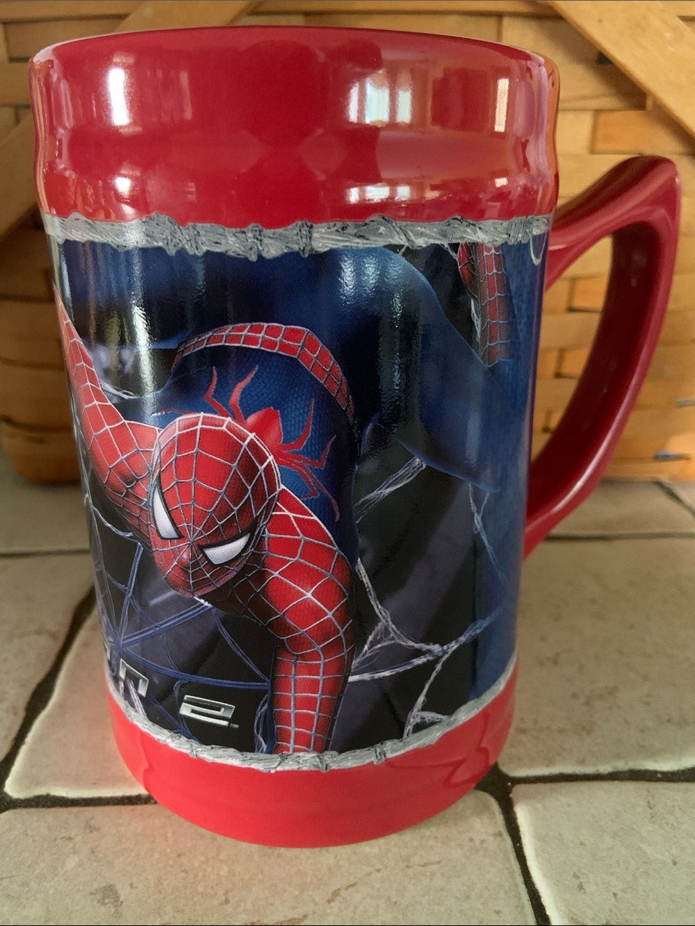 Marvel  Spider-Man 2 Ceramic Mug 16 OZ New